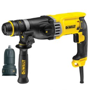 DEWALT D25144K-QS tassellatore 900w max foratura 28mm 3j 2mandrini tstak