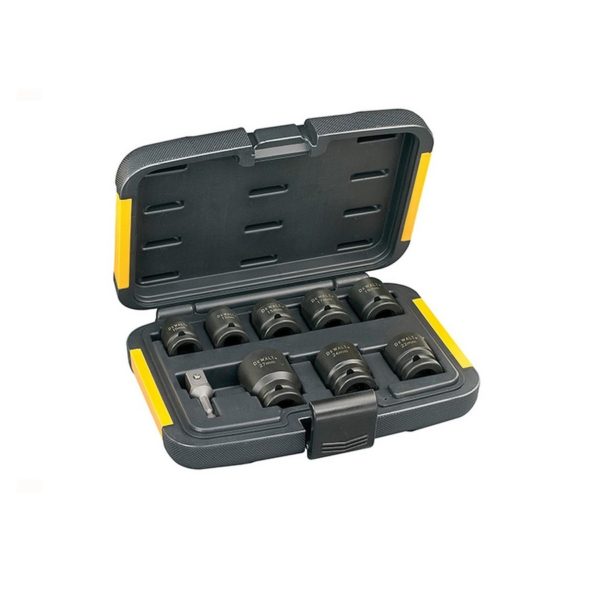 DEWALT DT7507-QZ kit bussole 1/2" per avvitatori ad impulsi 10-13-15-17-19-22-24-27mm dcf921 dcf891