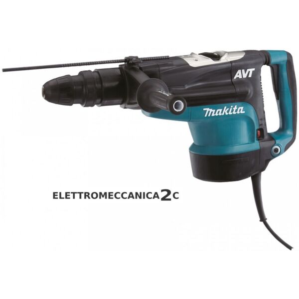 MAKITA HR5212C martello sds max 1550w max foratura 52mm potenza colpo 19,1j peso 11,8kg