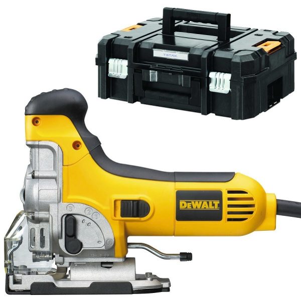 DEWALT DW333KT-QS seghetto alternativo 701w max135mm valigetta tstak