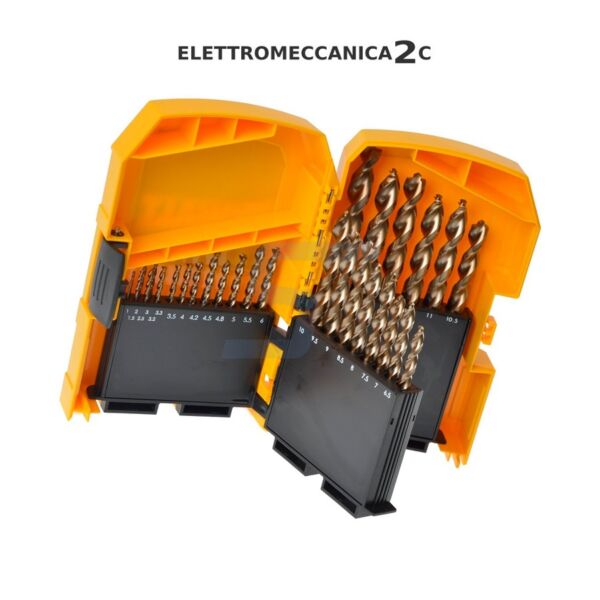 DEWALT DT7926-QZ kit 29 punte metallo extreme2 1-13mm prepunta e codolo triangolare dalla punta 4,8mm