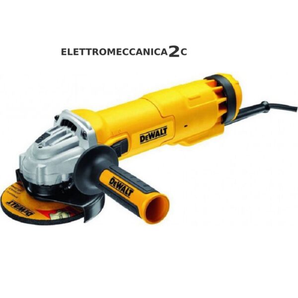 DEWALT DWE4237-QS smerigliatrice 125mm 1400w soft start no volt
