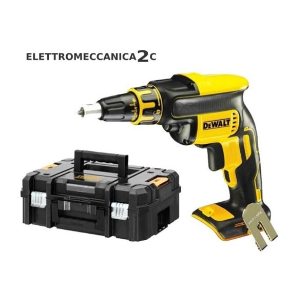 DEWALT DCF620P2K-QW avvitatore cartongesso 18v 2 batterie 5ah caricatore viti tstak - immagine 2