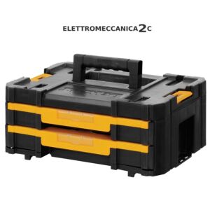 DEWALT DWST1-70706 valigetta Tstak IV doppio cassetto con separatori regolabili 440x314x176mm