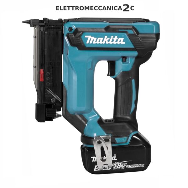 MAKITA DPT353RTJ spillatrice 18v 2 batterie 5ah spilli 23gauge lunghezza spilli 15-35mm valigetta Makpac