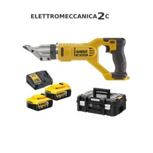 DEWALT DCS491P2 cesoia 18v tagli diritti max capacita' taglio 1,3mm 2 batterie 5ah tstak