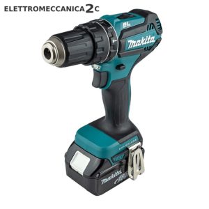 MAKITA DHP485RFJ avvitatore a percussione 18v 2 batterie 3ah brushless 13mm 60Nm