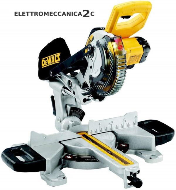 DEWALT DCS365M2-QW troncatrice 18v 2x5ah lama 184mm 3750giri/min max taglio 50x250mm