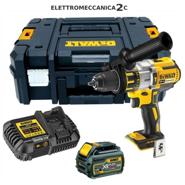 DEWALT DCD996T1 avvitatore percussione 54v brushless 1x6ah 95Nm 3velocita'