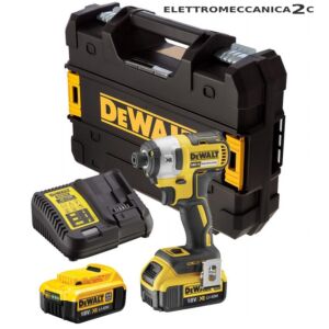 DEWALT DCF887M2 avvitatore impulsi brushless 18v 2x4ah 1/4" 205Nm tstak dcf887p2