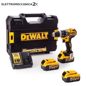 DEWALT DCD796P3-QW avvitatore a percussione 18v brushless 3 batterie 5ah 13mm 70Nm dcd796p2