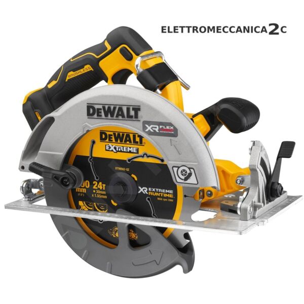 DEWALT DCS573M2 sega circolare 18v brushless 2 batterie 4ah lama 184mm max taglio 64mm tstak