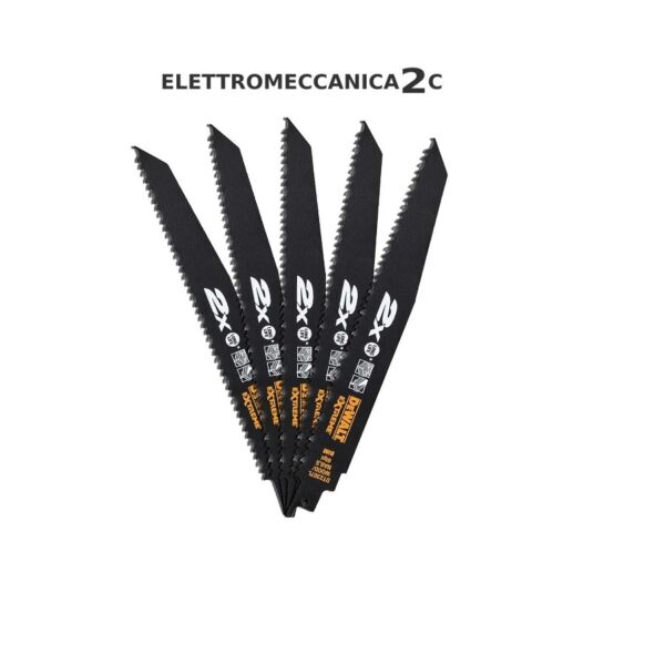 DEWALT DT2307L-QZ lama bi-metallica per sega universale lunghezza 228mm passo 4.2mm (5pz)