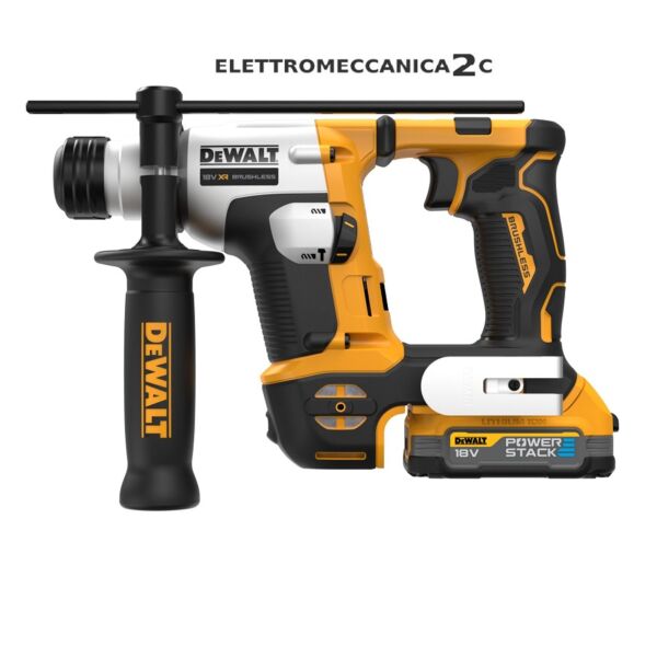 DEWALT DCH172E2T-QW tassellatore 18v brushless 2 batterie powerstack 16mm 1,4j