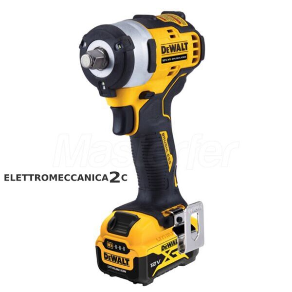 DEWALT DCF901P2-QW avvitatore impulsi 12v 2x5ah brushless 1/2" 340-500Nm