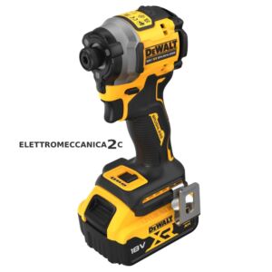 DEWALT DCF850P2T-QW avvitatore impulsi 18v brushless 1/4" 205Nm 2 batterie 5ah