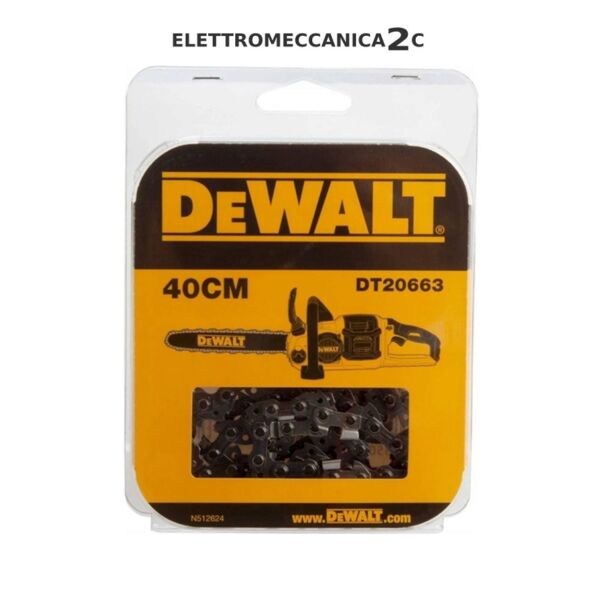 DEWALT DT20663-QZ catena cromata 40cm per sega 54v dcm575n dcm575x1