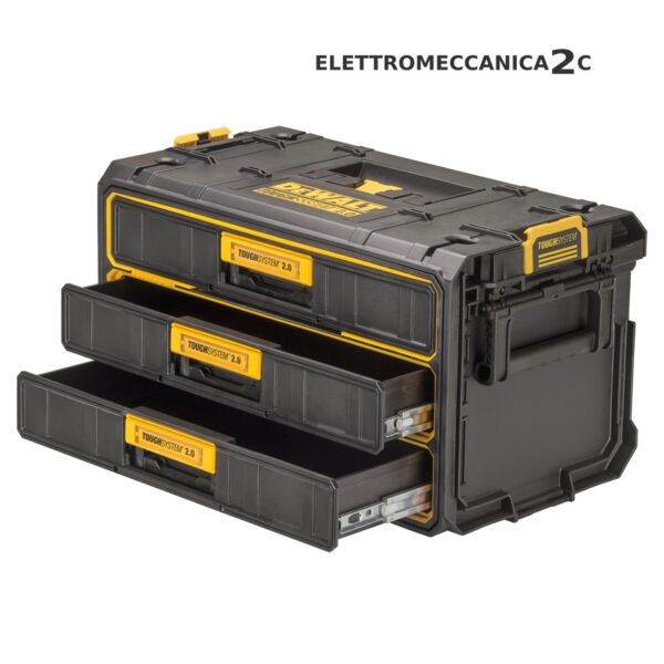 DEWALT DWST08330-1 unita' 3 cassetti toughsystem 2.0 max carico 21kg 320x336x550mm