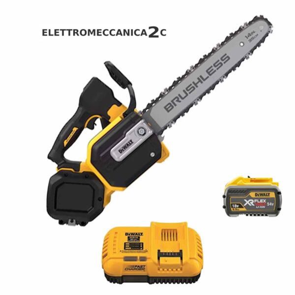 DEWALT DCMCST635X1-QW elettrosega 54v barra 35cm velocita' 23m/s 1 batteria 9ah