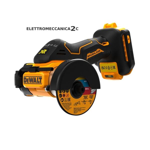 DEWALT DCS438NT-XJ minitroncatrice 18v 76mm max taglio 22mm solo corpo macchina tstak - immagine 3