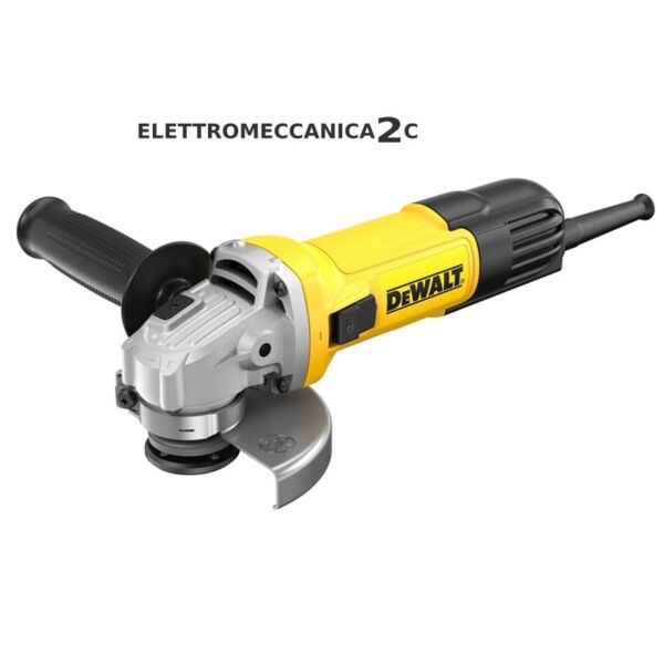 DEWALT DWE4036-QS smerigliatrice 115mm 750w 11800giri/min diametro corpo ridotto no volt