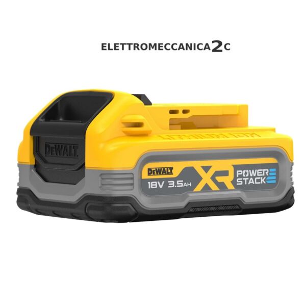 DEWALT DCBP318-XJ batteria compatta 18v 3,5ah POWERSTACK celle a sacchetto
