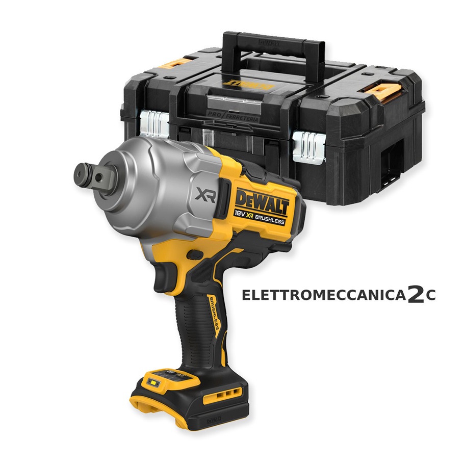 DEWALT DCF964P2T avvitatore impulsi 18v brushless 3'4" 2576Nm 2 batterie 5ah tstak - immagine 2