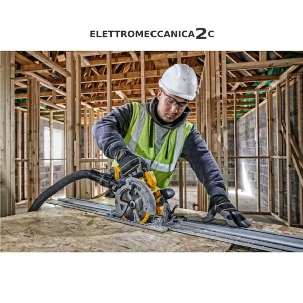 DEWALT DCS572NT-XJ sega circolare 18v brushless 184mm max 58mm solo macchina tstak - immagine 3