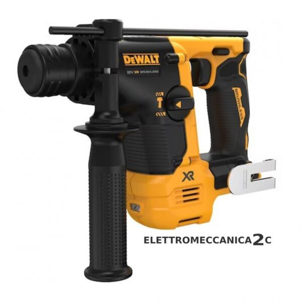 DEWALT DCH072NT-XJ tassellatore 12v brushless 14mm 1,1joule solo macchina tstak - immagine 2