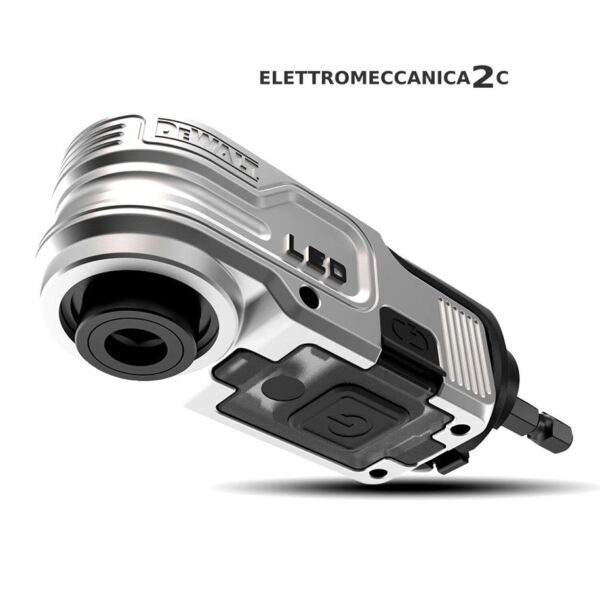 DEWALT DTLRA-QZ testa ad angolo con luce led attacco esag. 1/4" caricatore usb