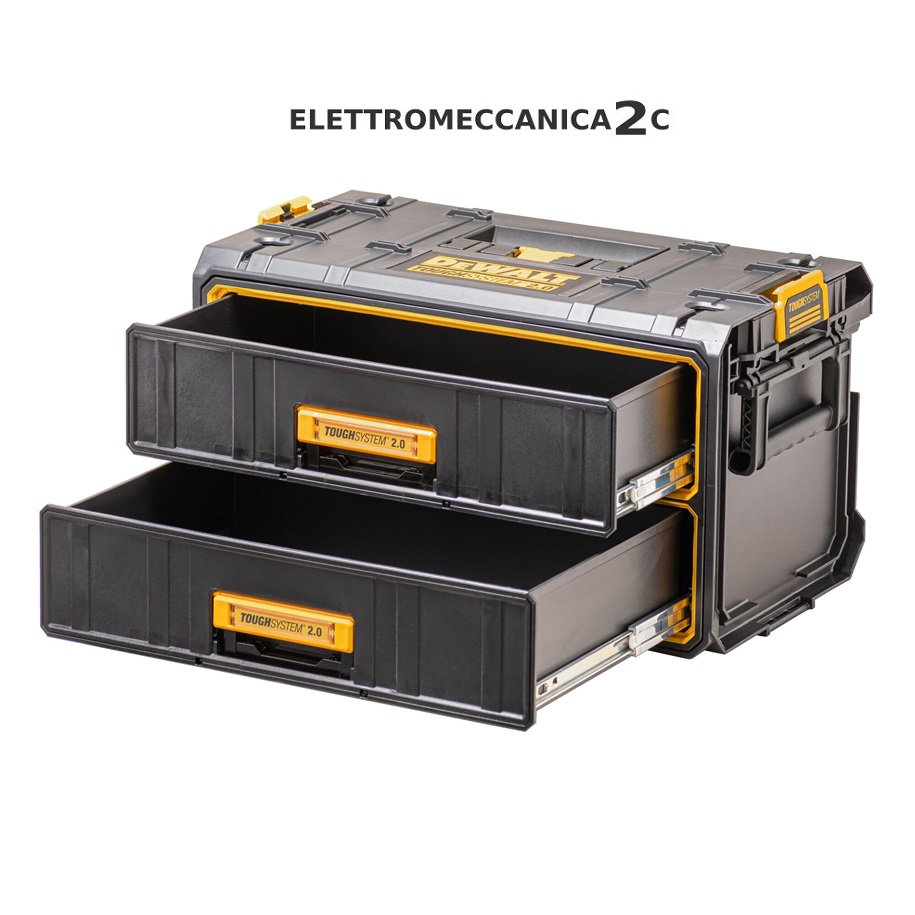 DEWALT DWST83529-1 valigetta 2 cassetti toughsystem 2.0 305x330x535mm