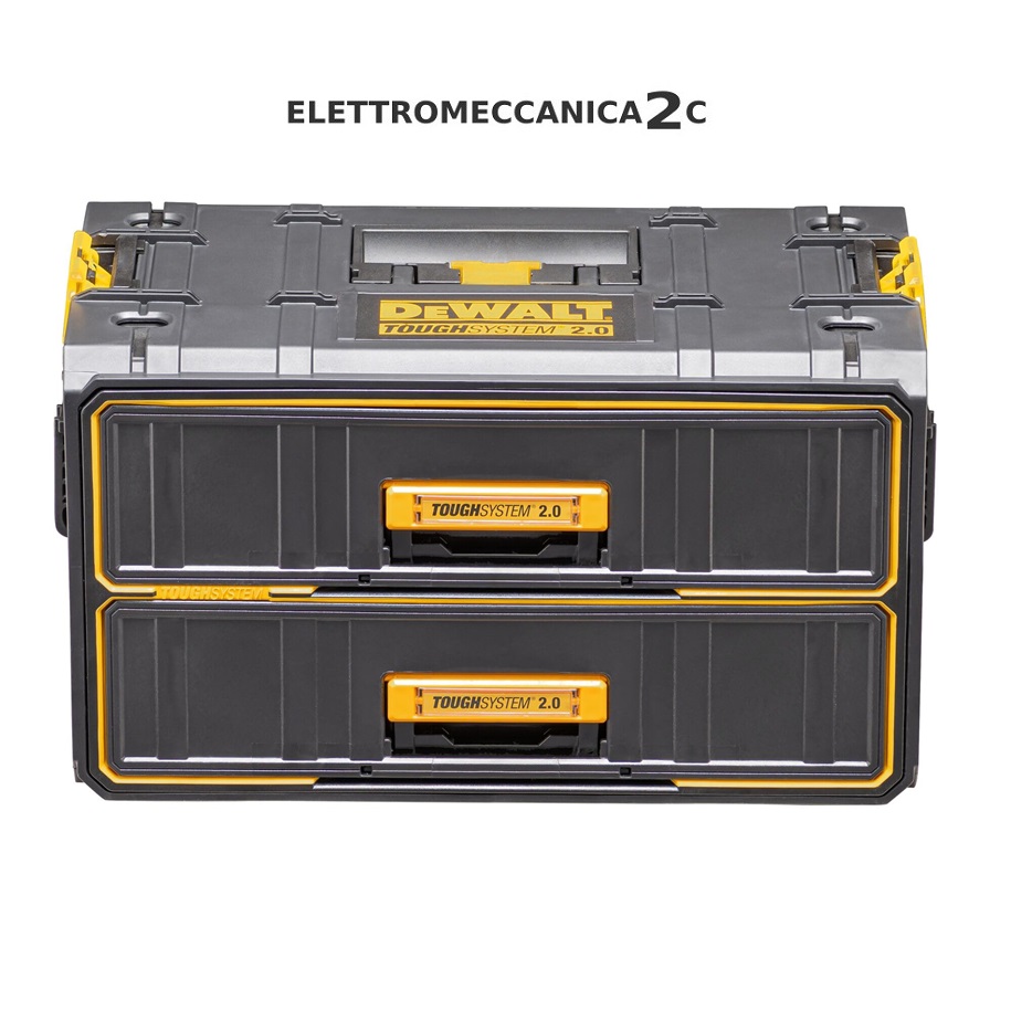 DEWALT DWST83529-1 valigetta 2 cassetti toughsystem 2.0 305x330x535mm - immagine 2