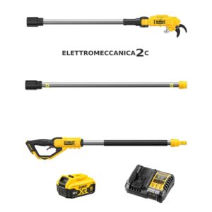 DEWALT DCMPP569P1-QW potatore ad asta 18v cap.taglio 38mm max 3mt 1 batteria 5ah