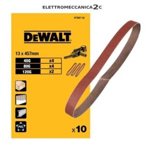 DEWALT DT3607-QZ kit 10 nastri 13x457mm  legno metallo plastica dcm200nt dcm200e2t