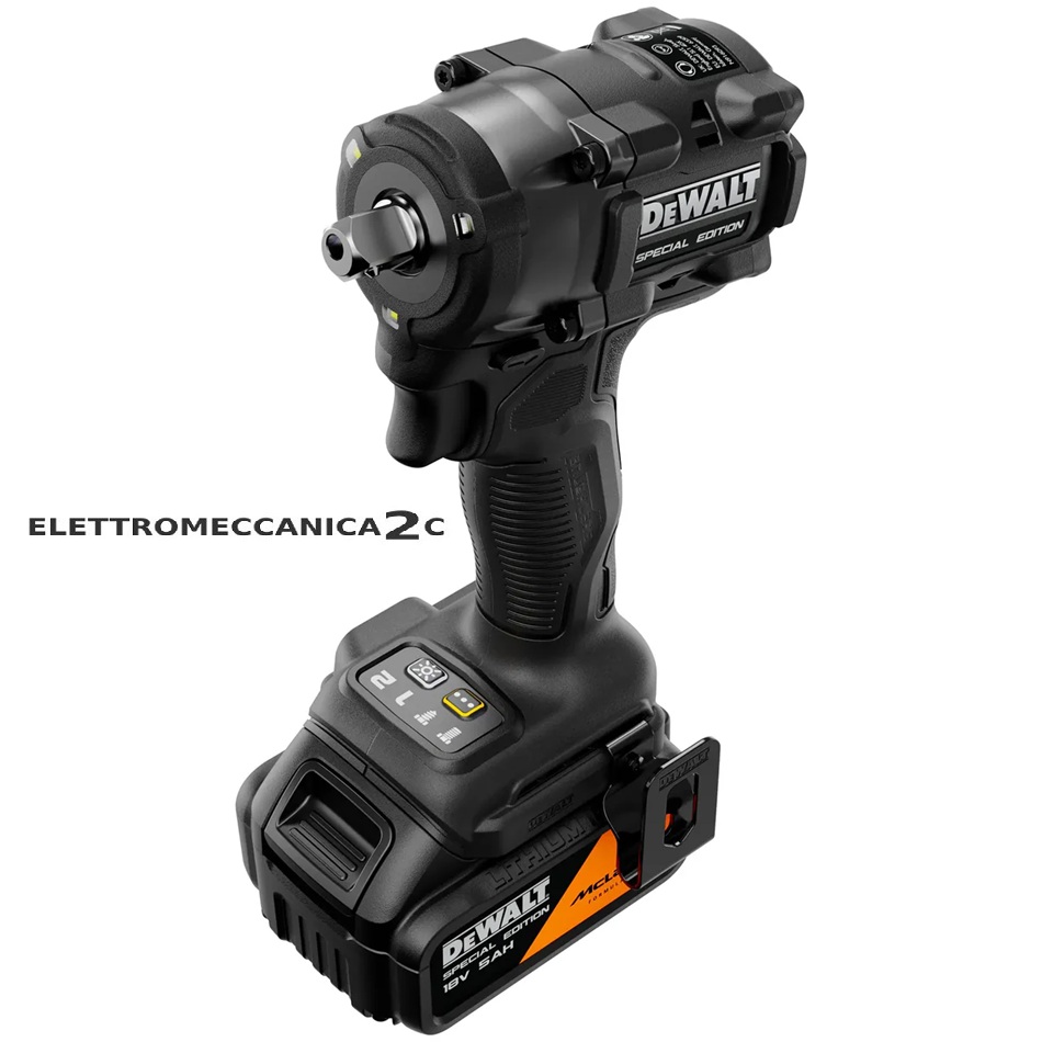 DEWALT McLAREN DCF92MP2T-QW avvitatore impulsi 18v brushless 2 batterie 5ah 1/2" 610Nm - immagine 2
