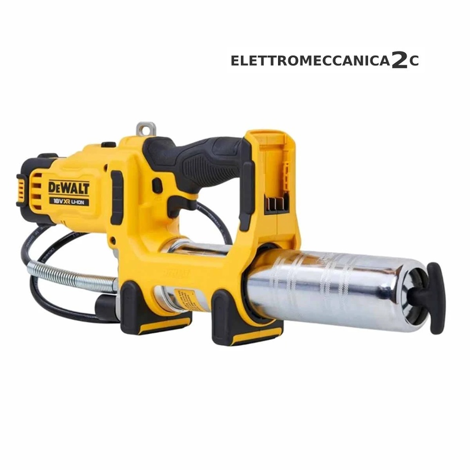 DEWALT DCGG581N-XJ ingrassatore 18v 2 velocita' alta pressione o alto flusso solo macchina
