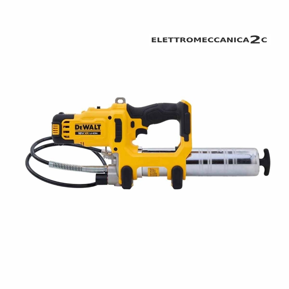 DEWALT DCGG581N-XJ ingrassatore 18v 2 velocita' alta pressione o alto flusso solo macchina - immagine 2